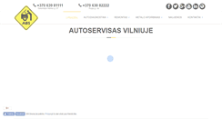 Desktop Screenshot of absautoservisas.lt